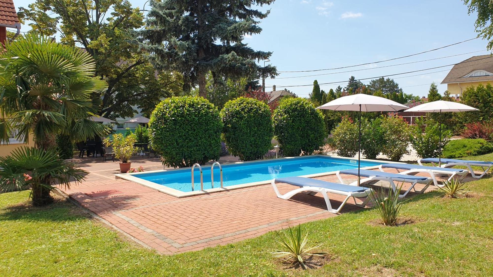 Éden Villa Családi Apartmanház Balatonfüred Esterno foto