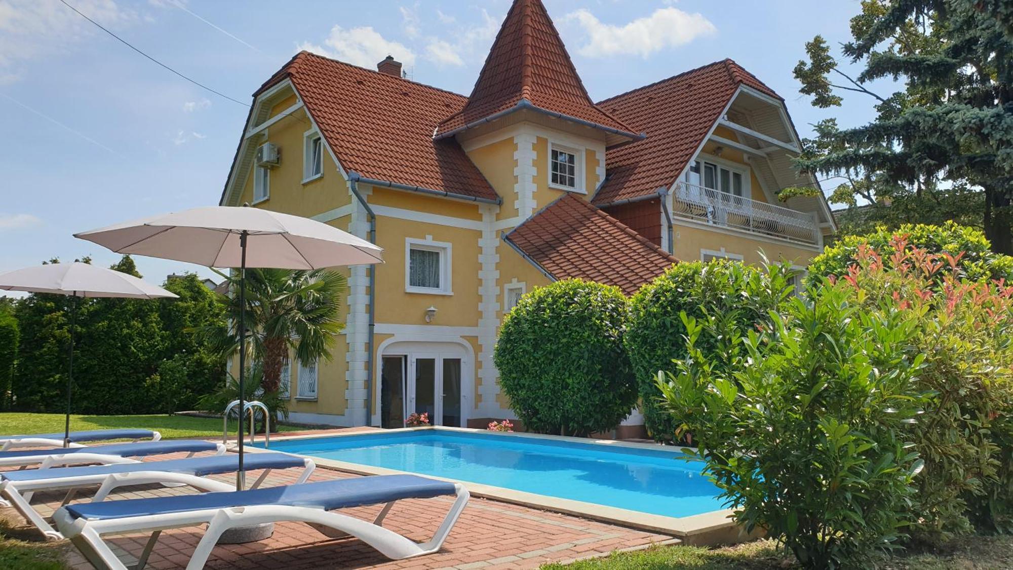 Éden Villa Családi Apartmanház Balatonfüred Esterno foto